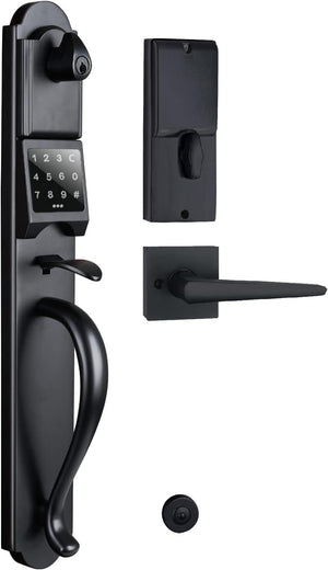 Electronic Door Handle Lockset 2018