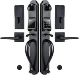 Electronic Double Door Handle Lockset 2018