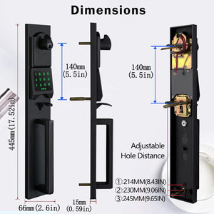 Electronic Door Handle Lockset 2016