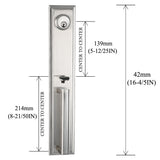 Double Door Handle Lockset 2011